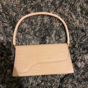 White croc Shoulder bag